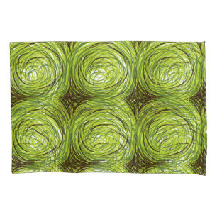 Housse D'oreillers Portes-oreillers pour cheveux et broderies - Satin