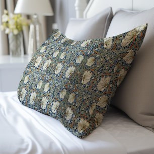 Housse D'oreillers Poudre Pimpernel Bleu & Sage Vert Motif Morris