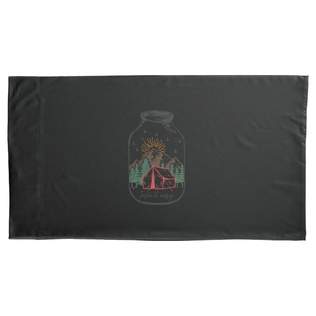 Housse D'oreillers Prenez facilement (devant)