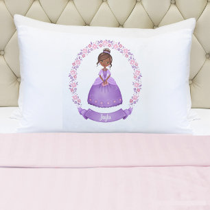 Housse D'oreillers Purple Fairytale Princess Pillowcase