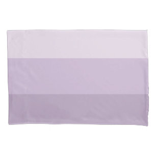 Housse D'oreillers Purple Ombre rayé
