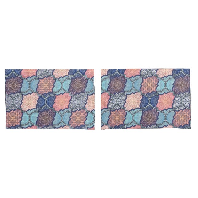 Housse D'oreillers Quatrefoil (devant-Set)