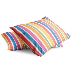 Housse D'oreillers Rainbow Stripes Rainbow Day Parade Collection