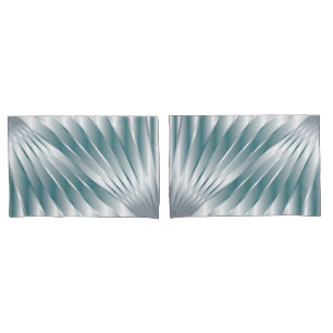 Housse D'oreillers Rayons gris argenté