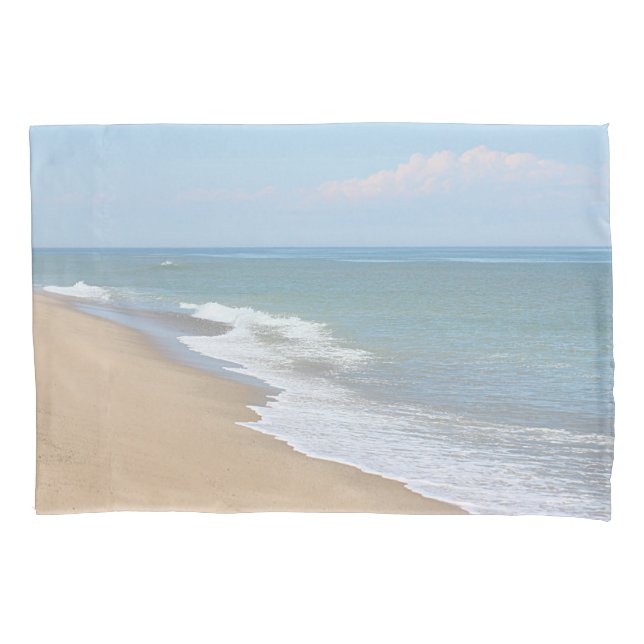 Housse D'oreillers Ressacs et plage (devant)