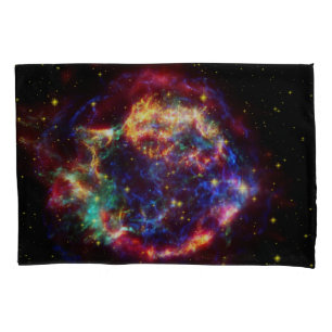 Housse D'oreillers Reste de supernova de galaxie de Cassiopeia