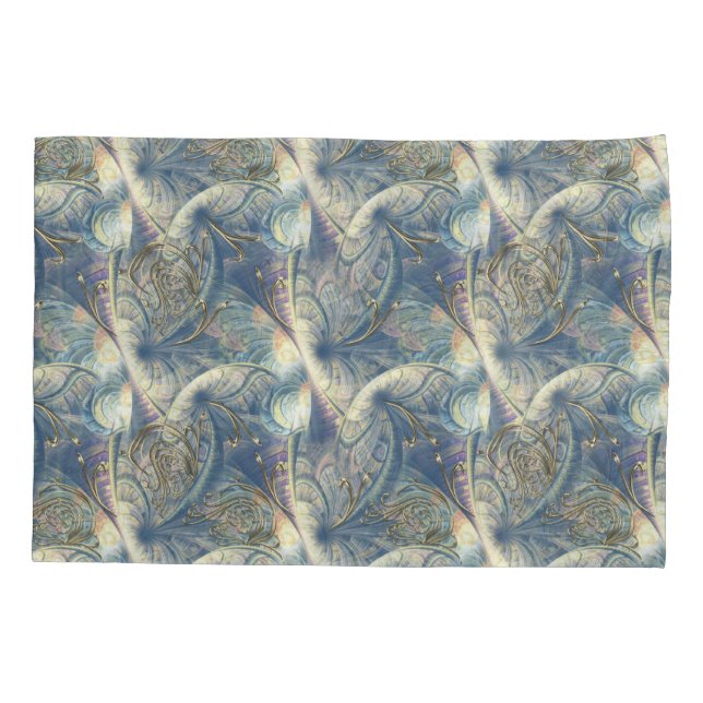 Housse D'oreillers Rococo Rich Motif design avec Gold Relief (Dos)