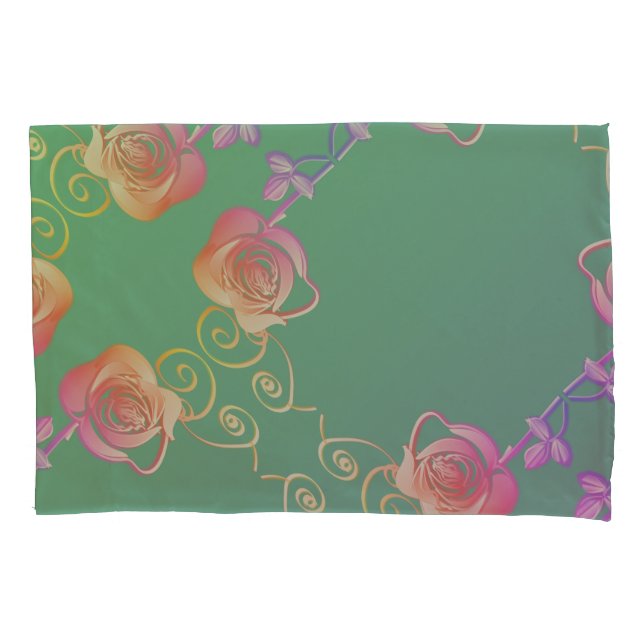 Housse D'oreillers Romantic Rose (devant-gauche)