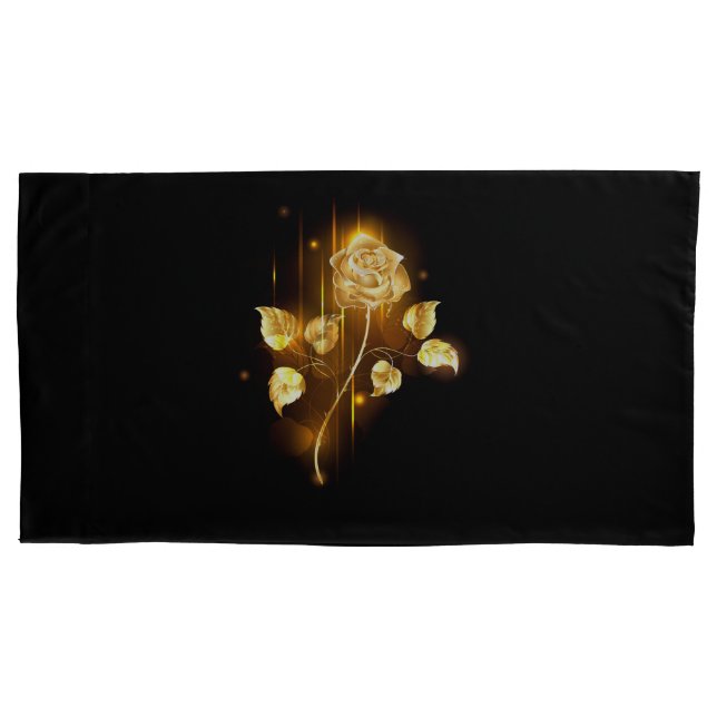 Housse D'oreillers Rose d'or ( rose d'or ) (devant-gauche)