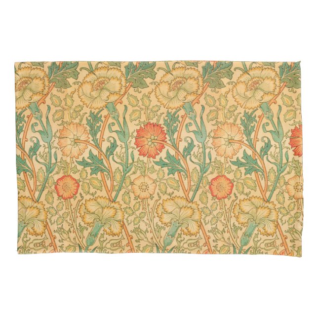 Housse D'oreillers Rose et Rose par William Morris Coque Coussin (devant)