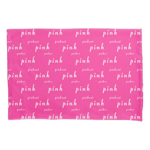 Housse D'oreillers Rose Plus rose Le plus rose Design