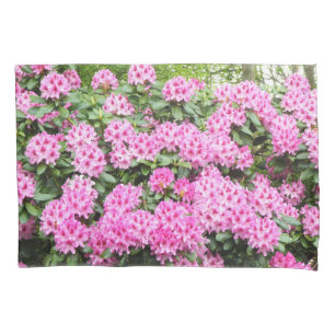 Housse D'oreillers roses de rhododendron