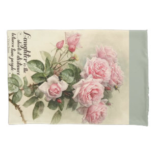 Housse D'oreillers Roses victoriens roses chics minables