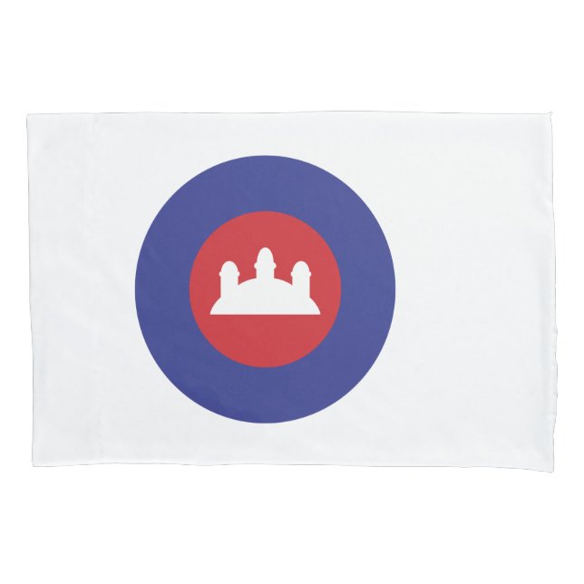Housse D'oreillers Roundel cambodgien (devant)