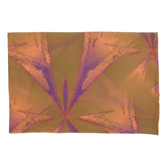 Housse D'oreillers Royal Abstrait Art Stars Pillowcase (devant)