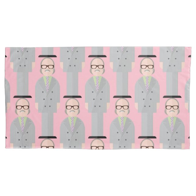 Housse D'oreillers Royal – Eccentric Family Drama Pillowcase (devant-gauche)