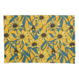 Housse D'oreillers Rudbekia jaune
