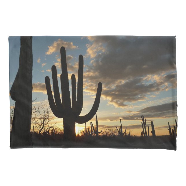 Housse D'oreillers Saguaro Sunset II Arizona (devant)