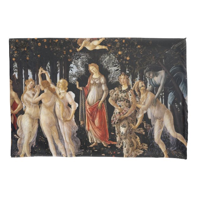 Housse D'oreillers Sandro Botticelli - La Primavera (devant)