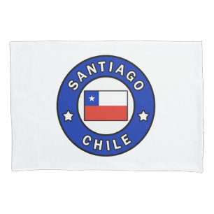 Housse D'oreillers Santiago Chili