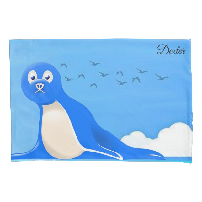 Housse D'oreillers Sceau Coque coussin (devant)