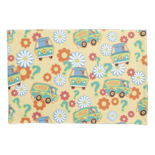 Housse D'oreillers Scooby-Doo Mystery Motif de fleurs