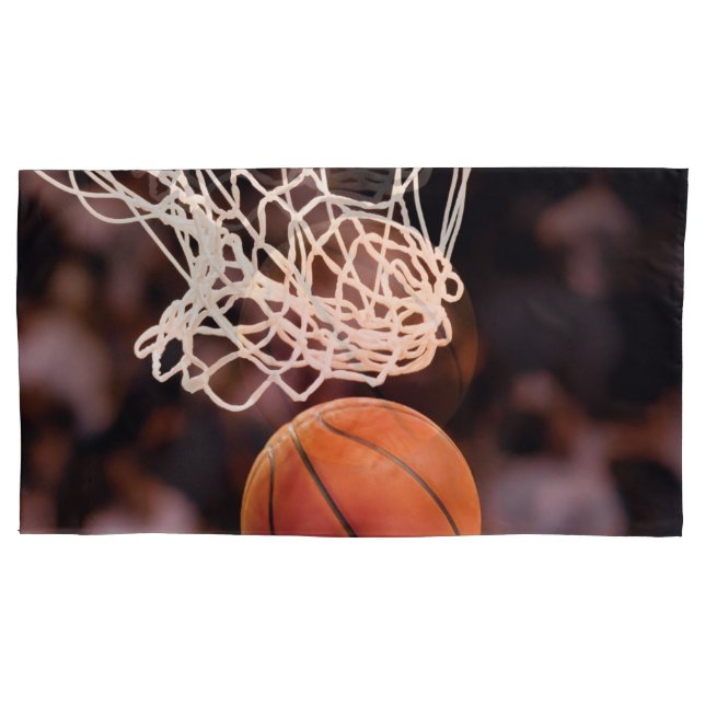 Housse D'oreillers Scoring de basket-ball (devant)