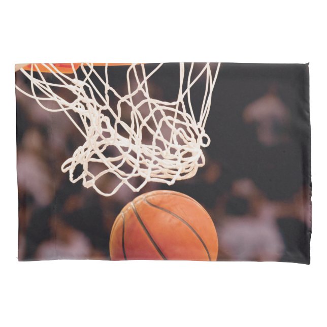 Housse D'oreillers Scoring de basket-ball (devant)