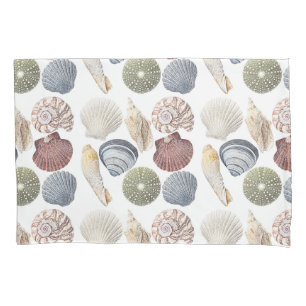 Housse D'oreillers Shells Art Beach House Coussin Coque