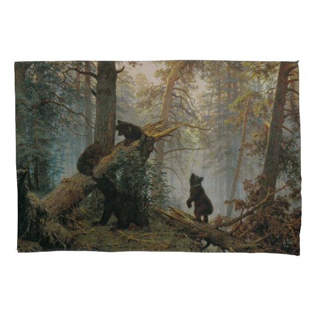 Housse D'oreillers Shiskin’s Forest Art coussin coques (devant)