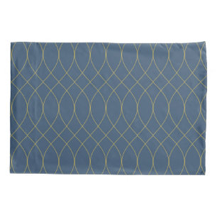 Housse D'oreillers Simple, moderne, cool, tendance courbe, lignes ond