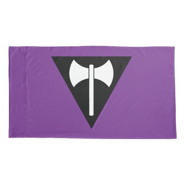 Housse D'oreillers SlipperyJoe drapeau de la fierté lesbienne puissan (Dos)