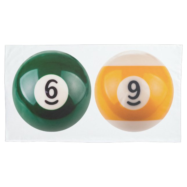 Housse D'oreillers SlipperyJoe's 69 table de billard dur deux billiar (devant)