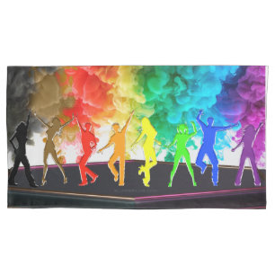 Housse D'oreillers SlipperyJoe's Dancing Pride Shadows cadeaux gay ar
