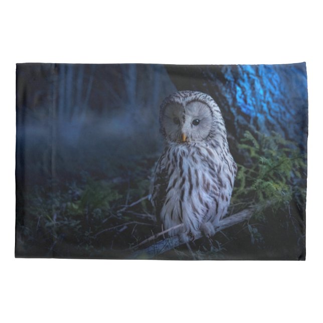 Housse D'oreillers Snowy Owl (Dos)