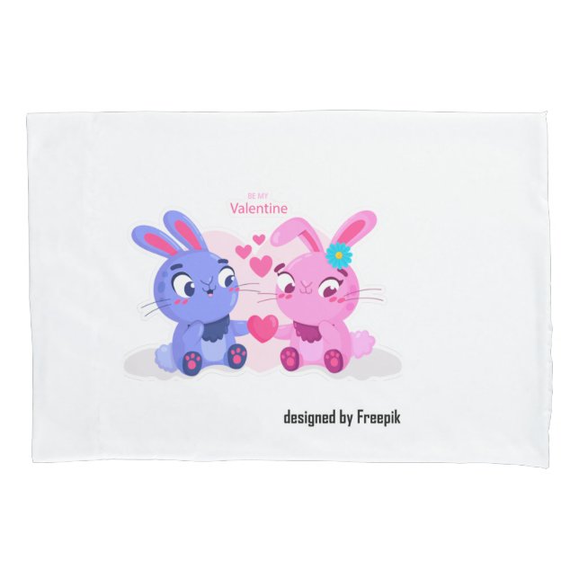 Housse D'oreillers Sois ma valentine (devant)