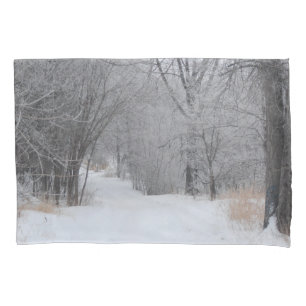 Housse D'oreillers Solitude d'hiver