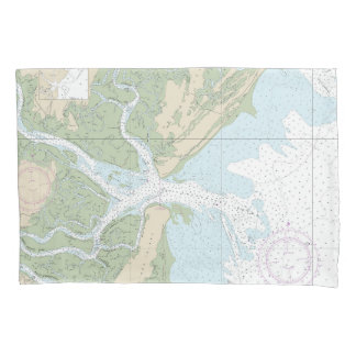 Housse D'oreillers Sons Ossabaw et St Catherines Graphique 11511