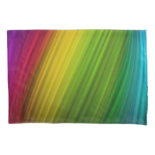 Housse D'oreillers Spectre Impressionnant de Couleurs de Arc-en-Ciel