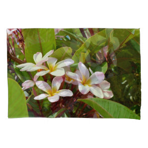 Housse D'oreillers Splendeur Rose, Frangipani Rose Fleurit Sur Un Arb