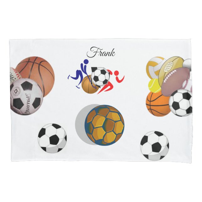 Housse D'oreillers Sports Coques coussins (devant)