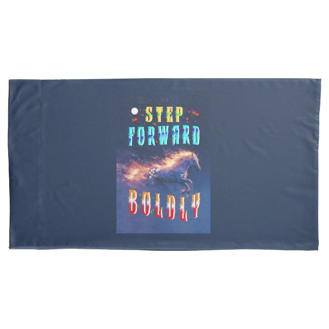 Housse D'oreillers Step Forward Boldly (devant)