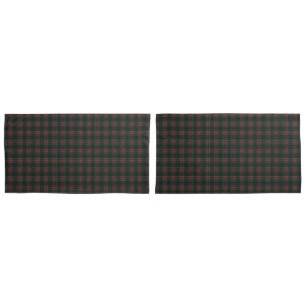 Housse D'oreillers Stewart Black Original Tartan écossais