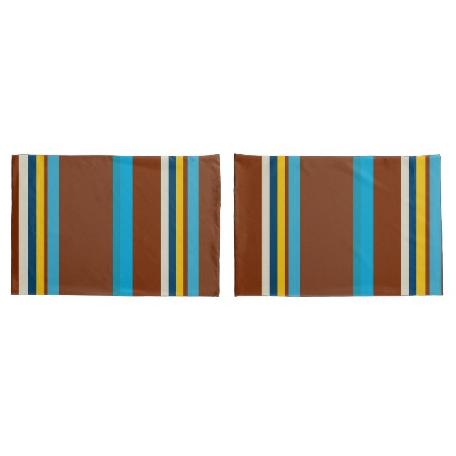 Housse D'oreillers Stripes du sud-ouest 25 (Dos-Set)