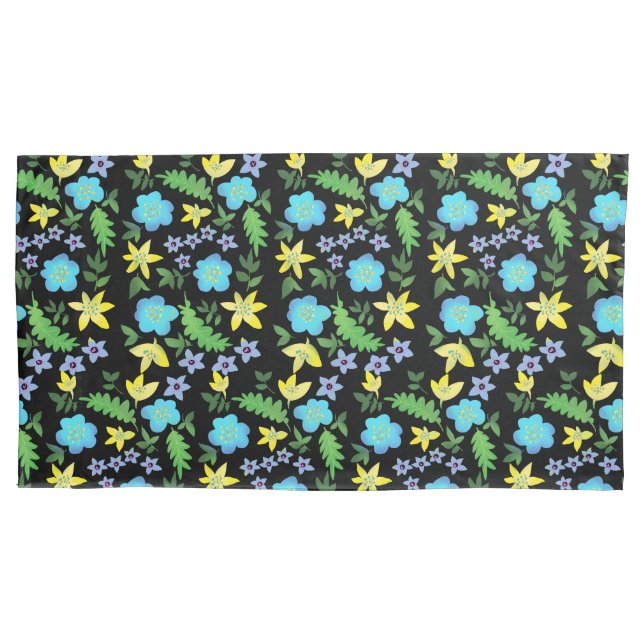 Housse D'oreillers Summer flowers colourful (devant-gauche)