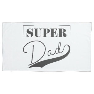 Housse D'oreillers Super papa