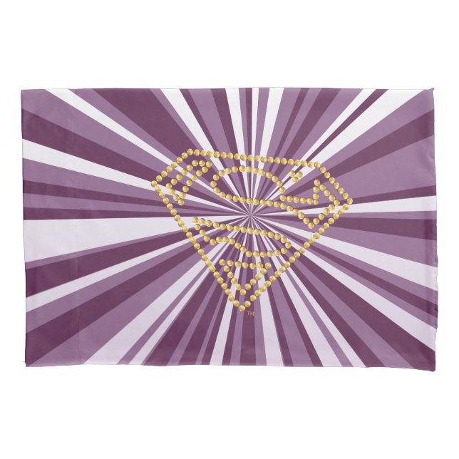 Housse D'oreillers Supergirl Studded S-Shield (devant)