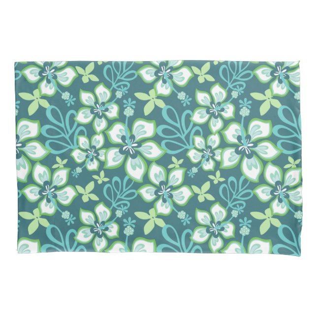 Housse D'oreillers Surf JUNGLE (COMBO TURQUOISE) (devant-gauche)
