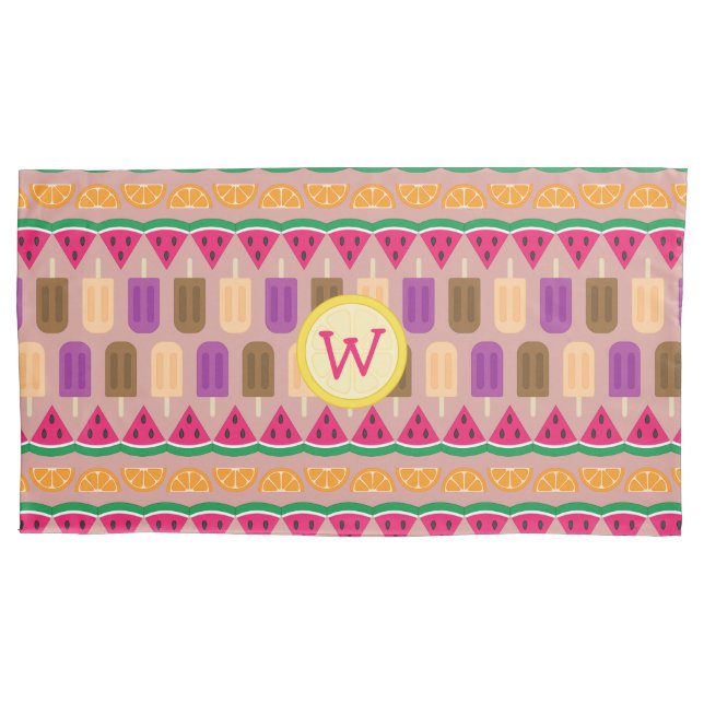 Housse D'oreillers Sweets été Coque Coussin  (devant)