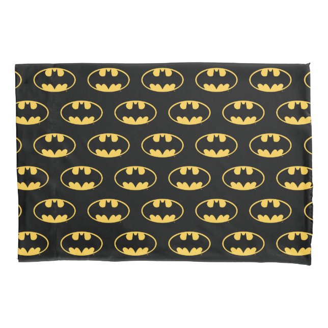 Housse D'oreillers Symbole Batman | Logo ovale (devant)